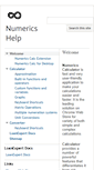 Mobile Screenshot of help.numerics.info